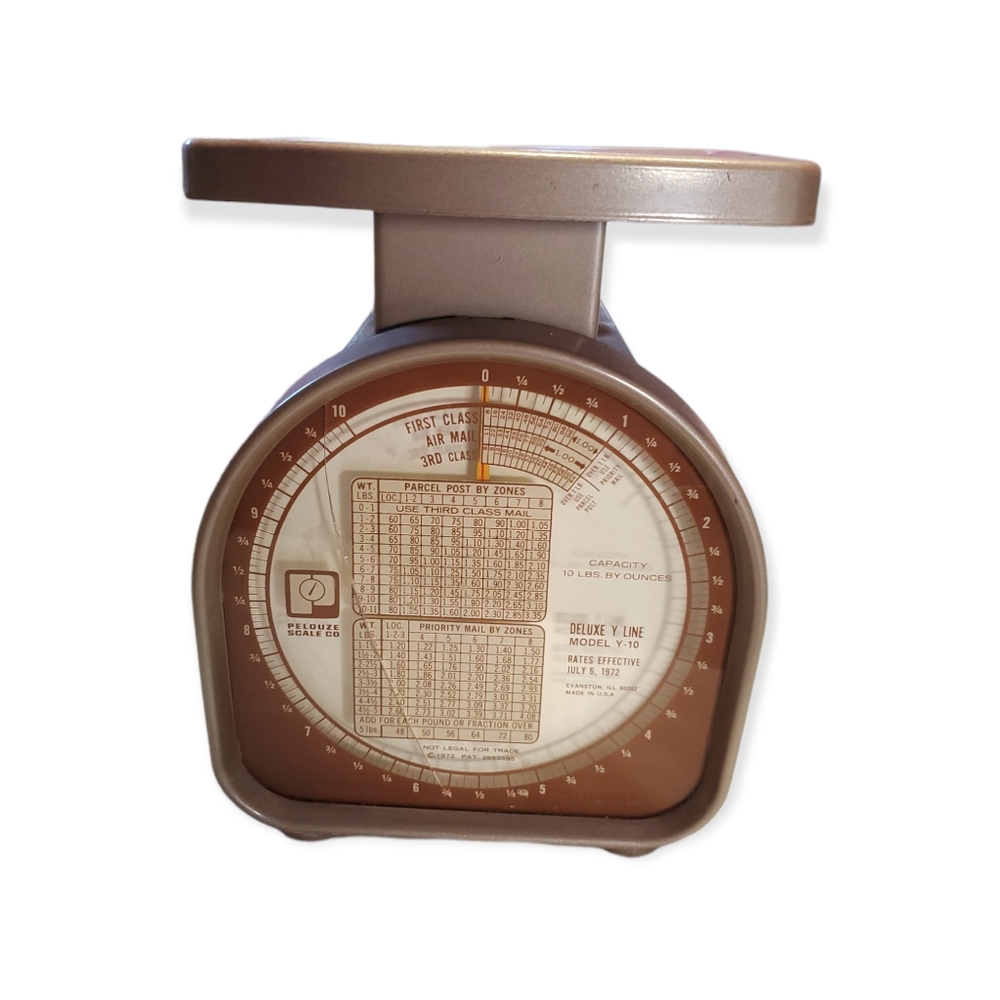 Pelouze vintage Postal scale